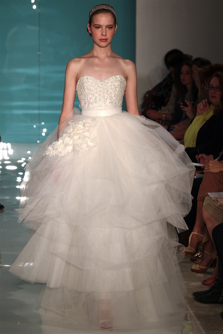 Reem Acra 2013 İlkbahar/Yaz Gelinlik 