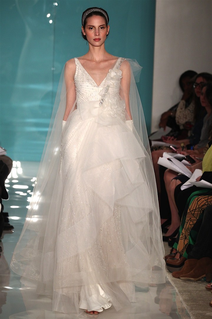 Reem Acra 2013 İlkbahar/Yaz Gelinlik 