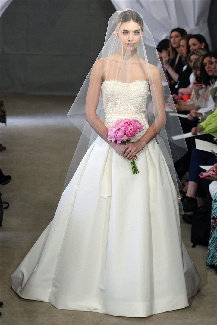 Carolina Herrera 2013 İlkbahar/Yaz Gelinlik 