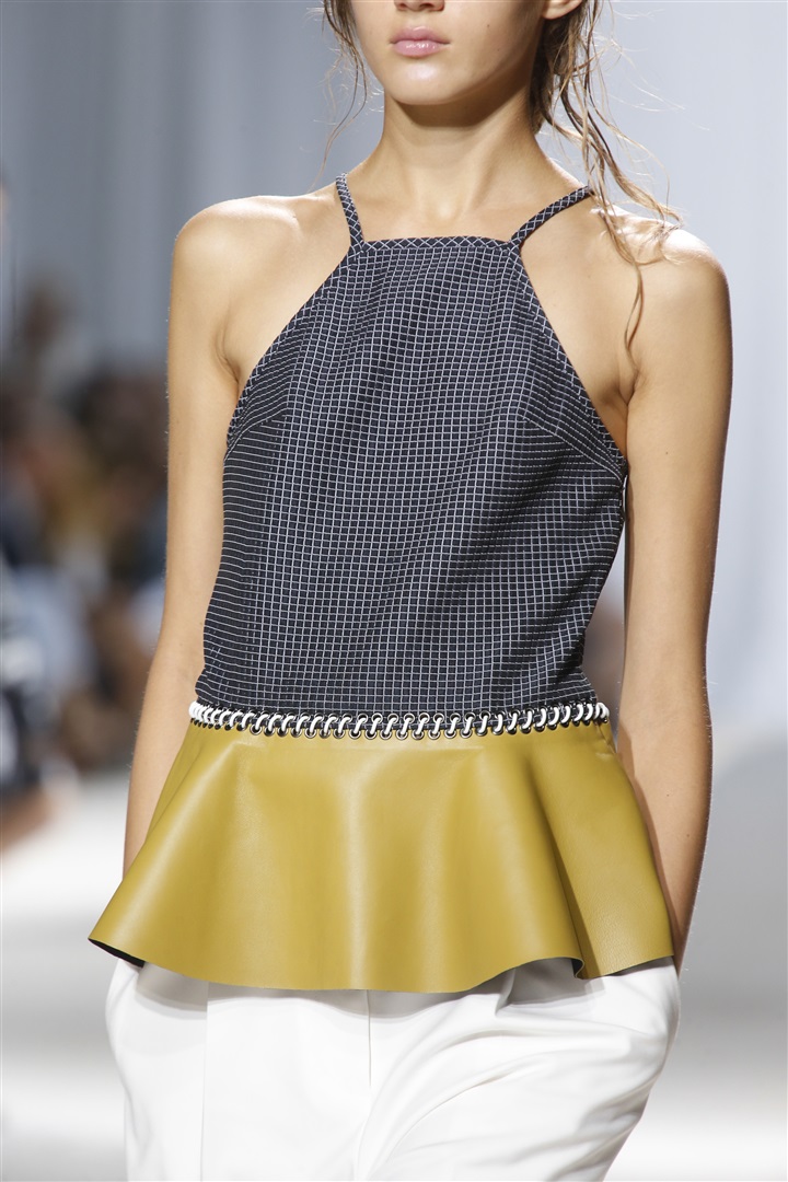 3.1 Phillip Lim 2014 İlkbahar/Yaz Detay