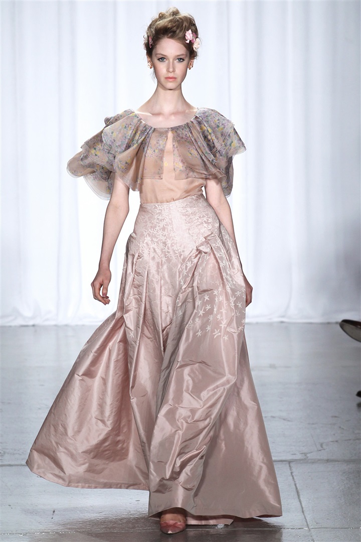 Zac Posen 2014 İlkbahar/Yaz