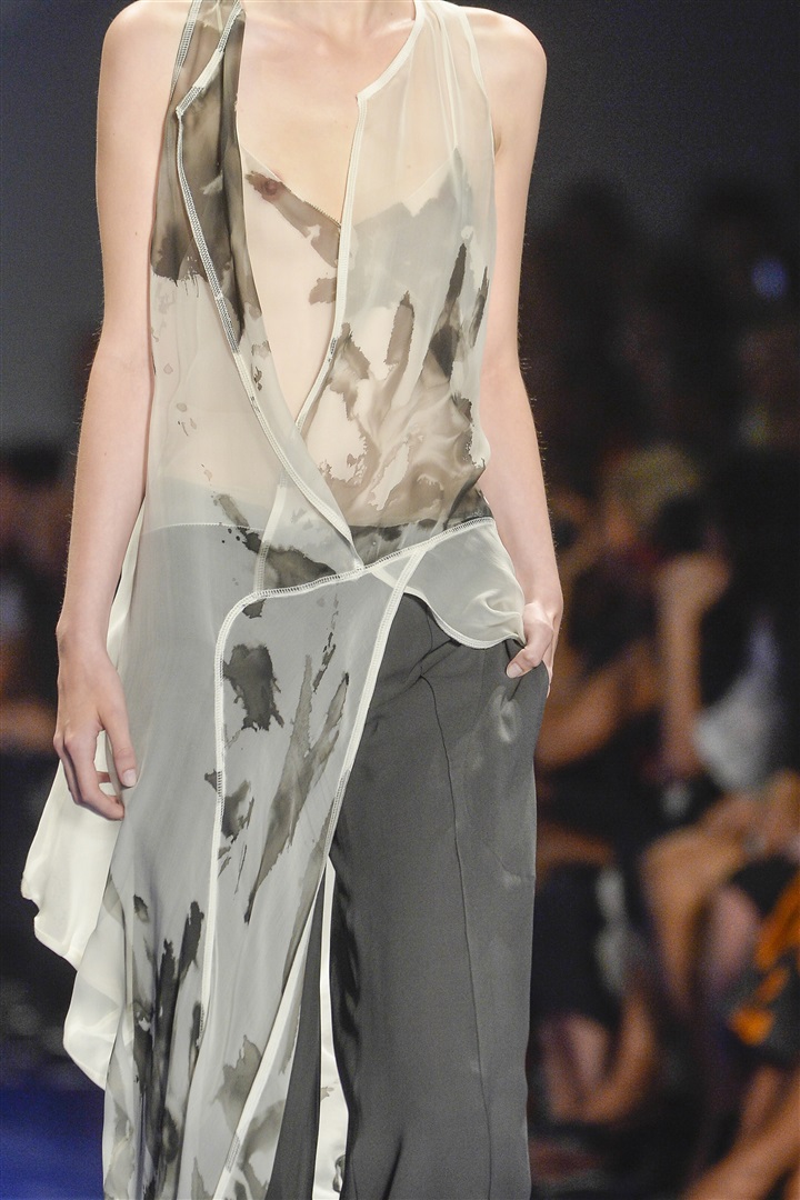 Vera Wang 2014 İlkbahar/Yaz Detay