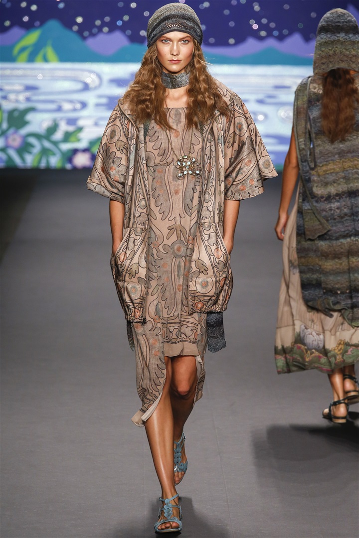 Anna Sui 2014 İlkbahar/Yaz