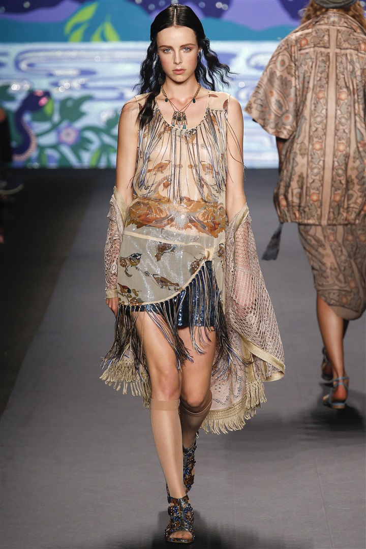 Anna Sui 2014 İlkbahar/Yaz