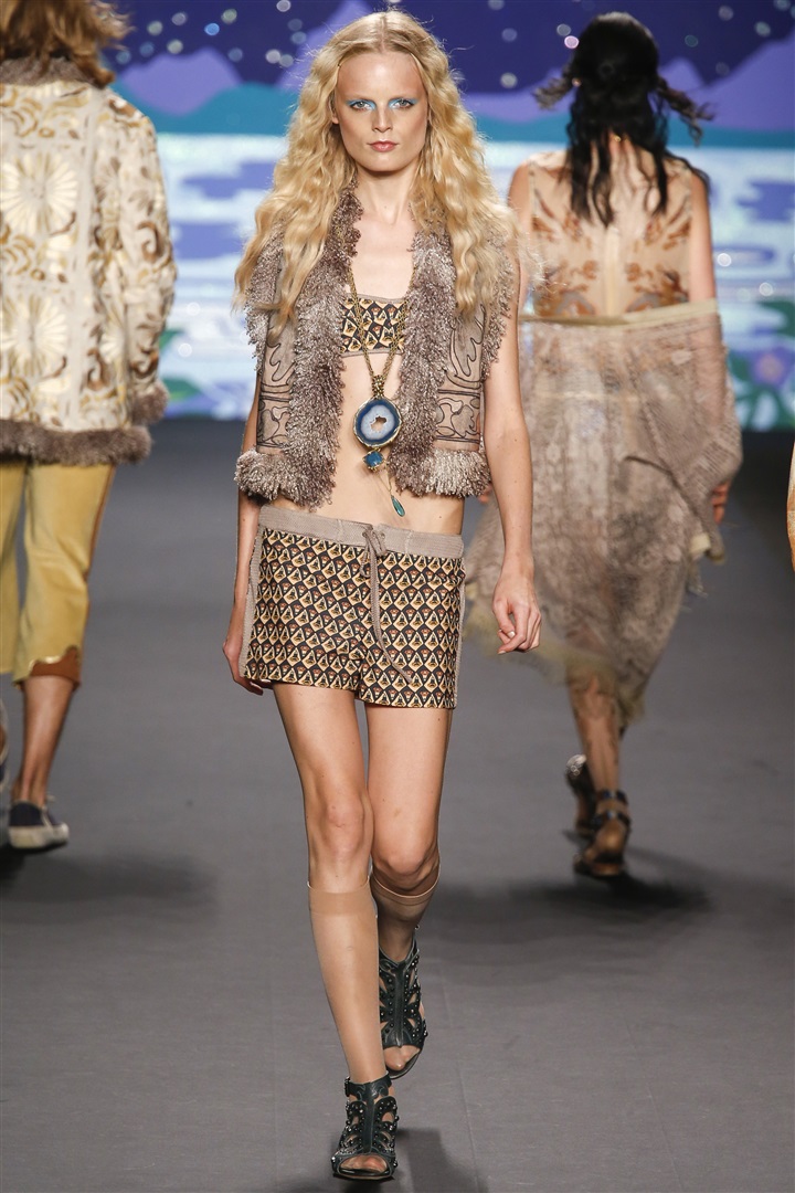 Anna Sui 2014 İlkbahar/Yaz