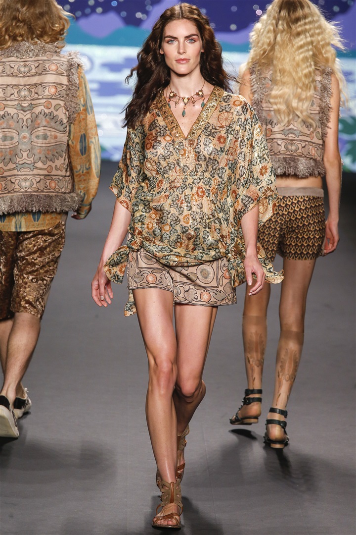 Anna Sui 2014 İlkbahar/Yaz