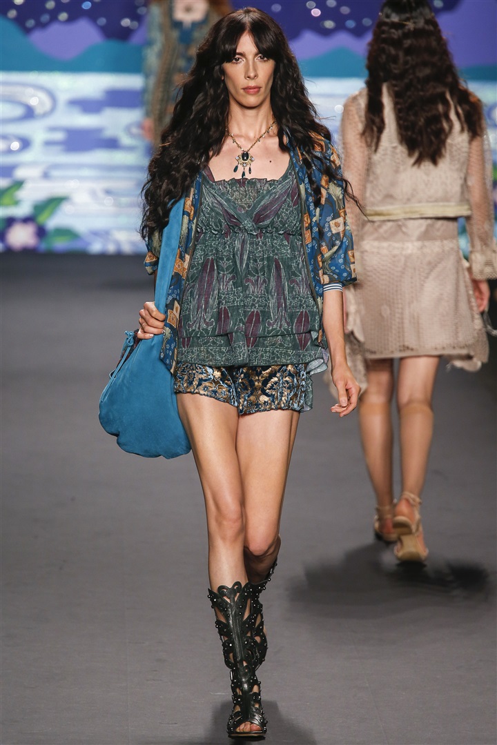 Anna Sui 2014 İlkbahar/Yaz