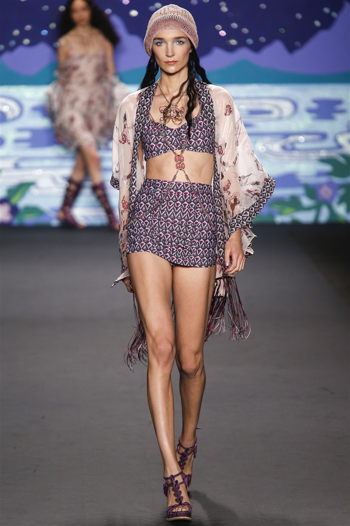 Anna Sui 2014 İlkbahar/Yaz