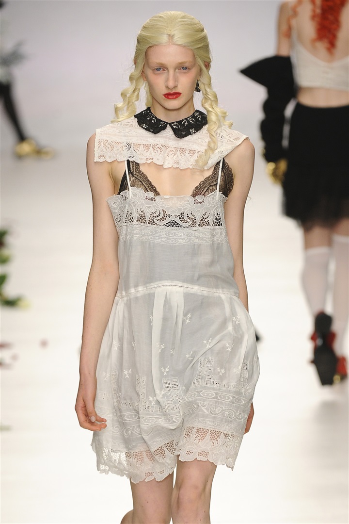 Meadham Kirchhoff 2014 İlkbahar/Yaz Detay