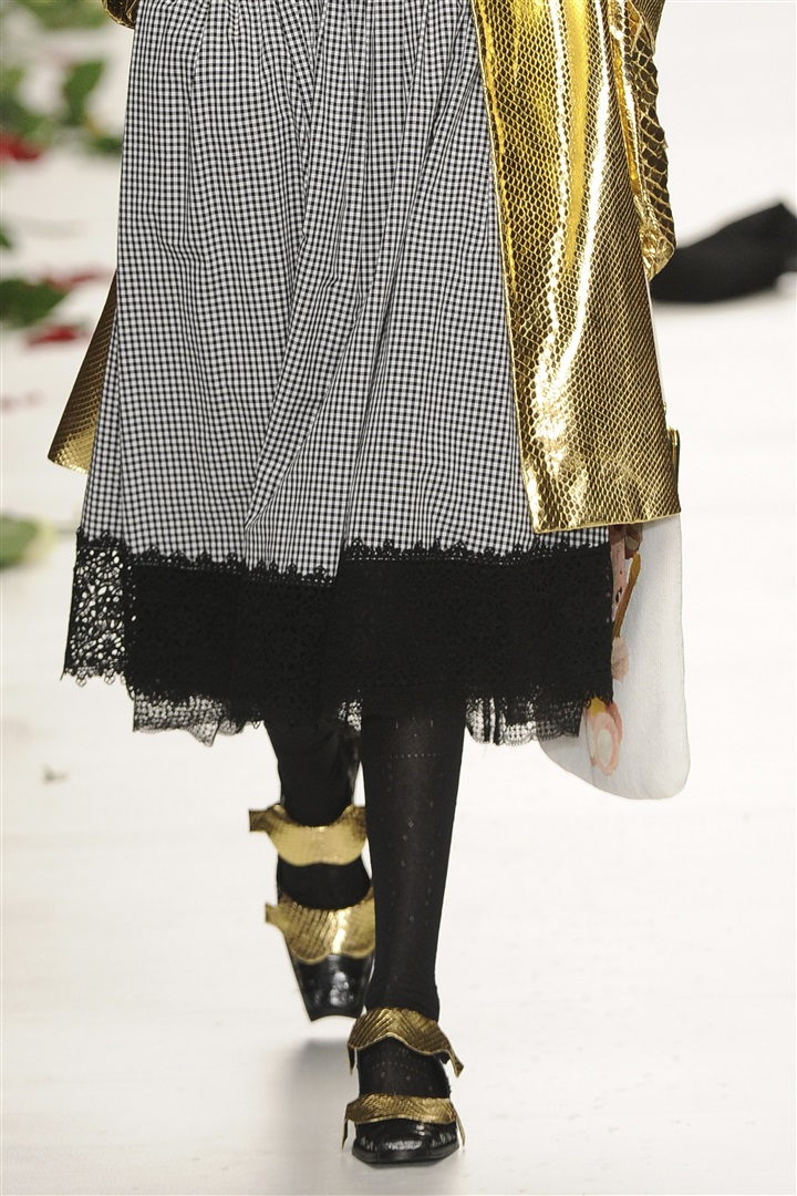 Meadham Kirchhoff 2014 İlkbahar/Yaz Detay