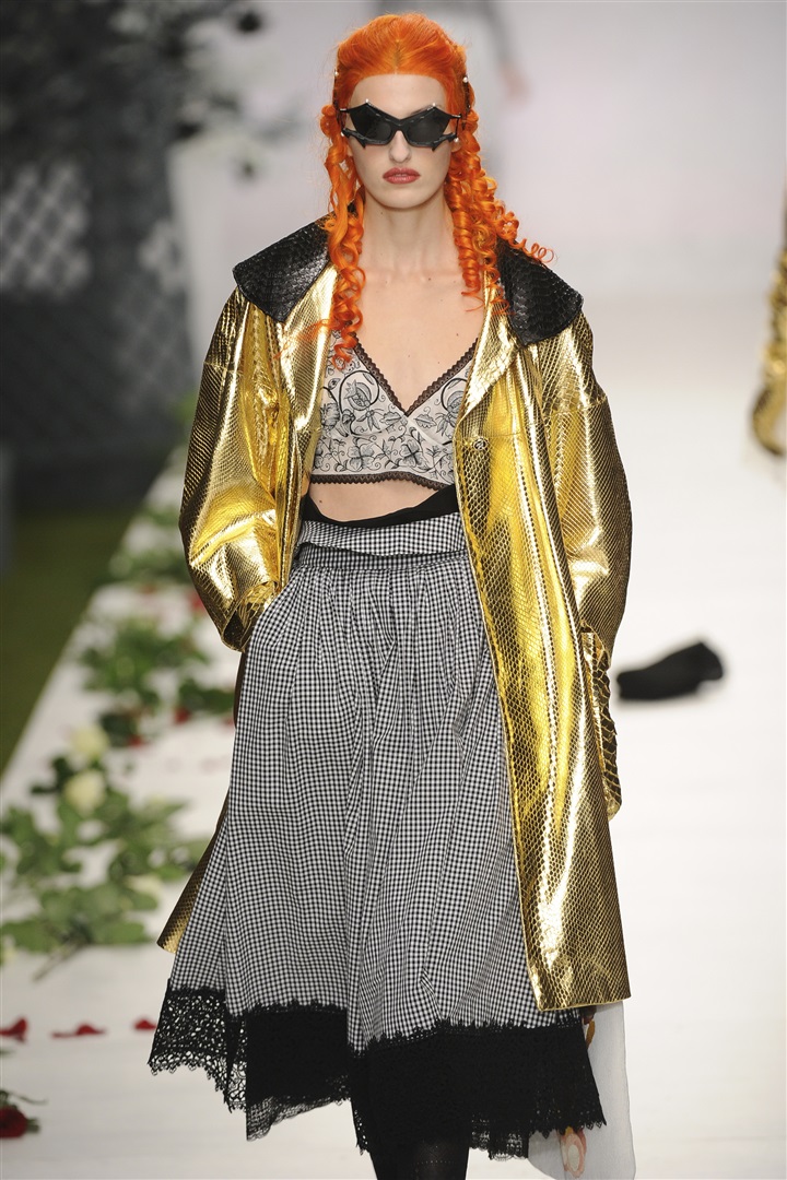 Meadham Kirchhoff 2014 İlkbahar/Yaz Detay