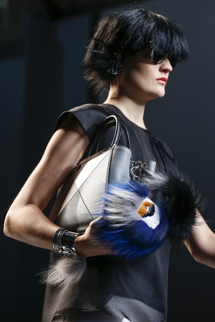 Fendi 2014 İlkbahar/Yaz Detay