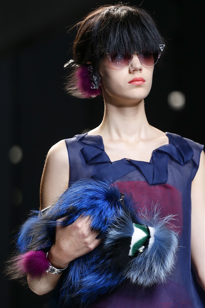 Fendi 2014 İlkbahar/Yaz Detay