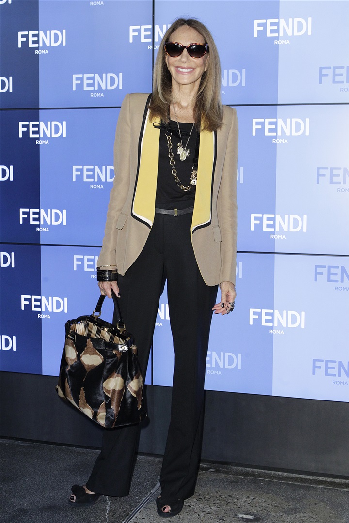 Fendi 2014 İlkbahar/Yaz Ön Sıradakiler