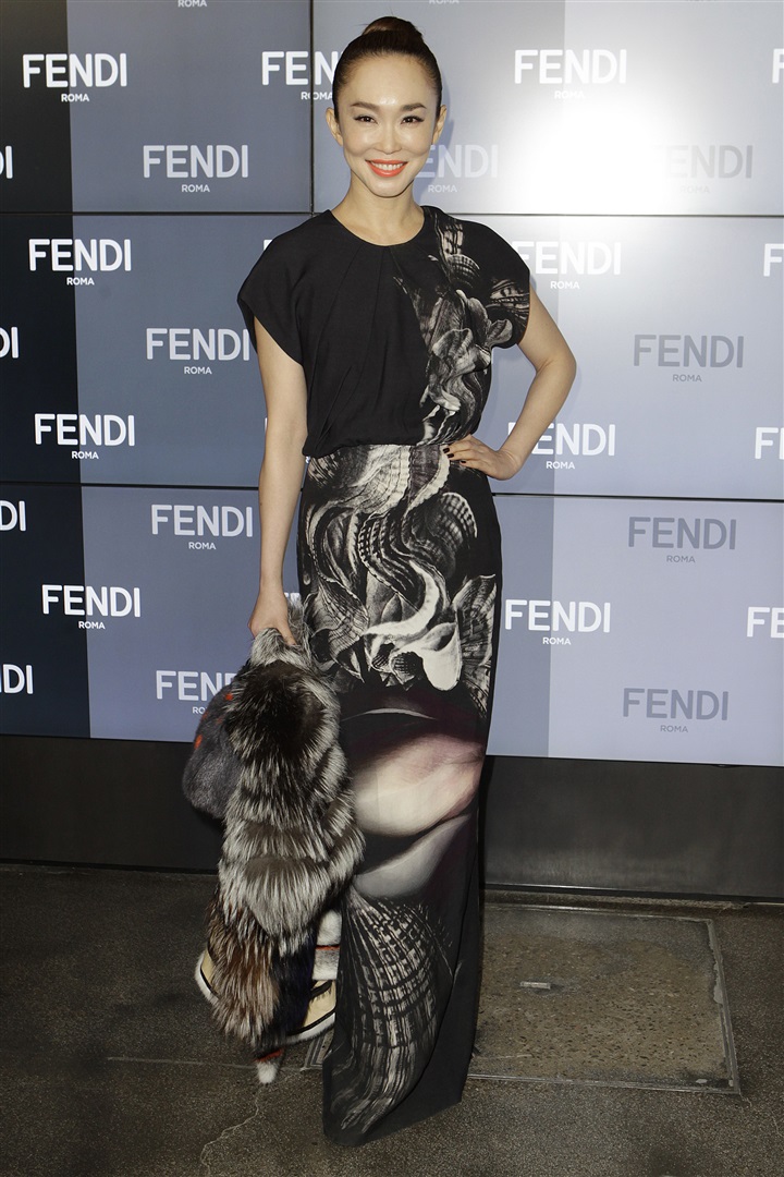 Fendi 2014 İlkbahar/Yaz Ön Sıradakiler