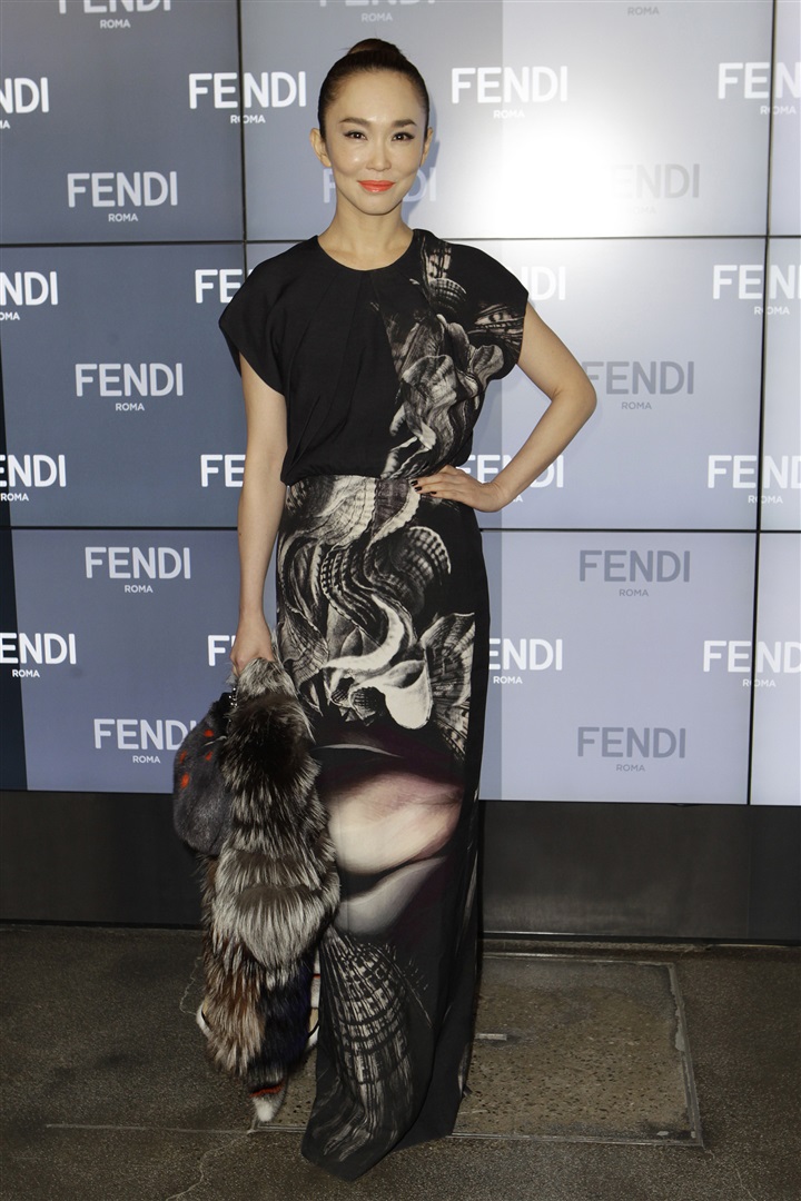 Fendi 2014 İlkbahar/Yaz Ön Sıradakiler