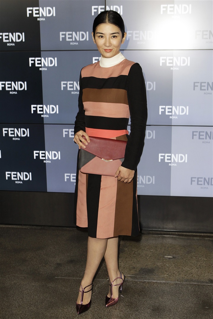 Fendi 2014 İlkbahar/Yaz Ön Sıradakiler