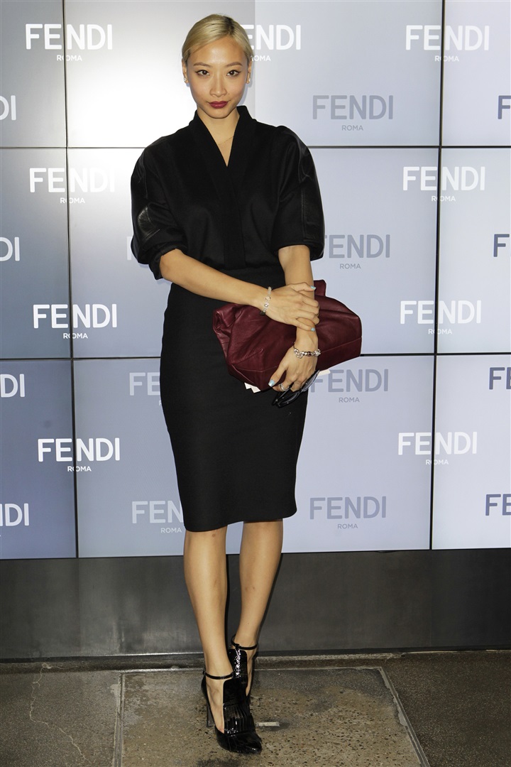 Fendi 2014 İlkbahar/Yaz Ön Sıradakiler