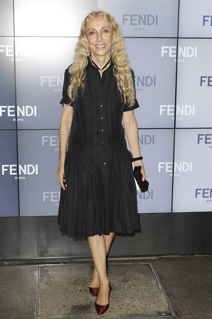 Fendi 2014 İlkbahar/Yaz Ön Sıradakiler