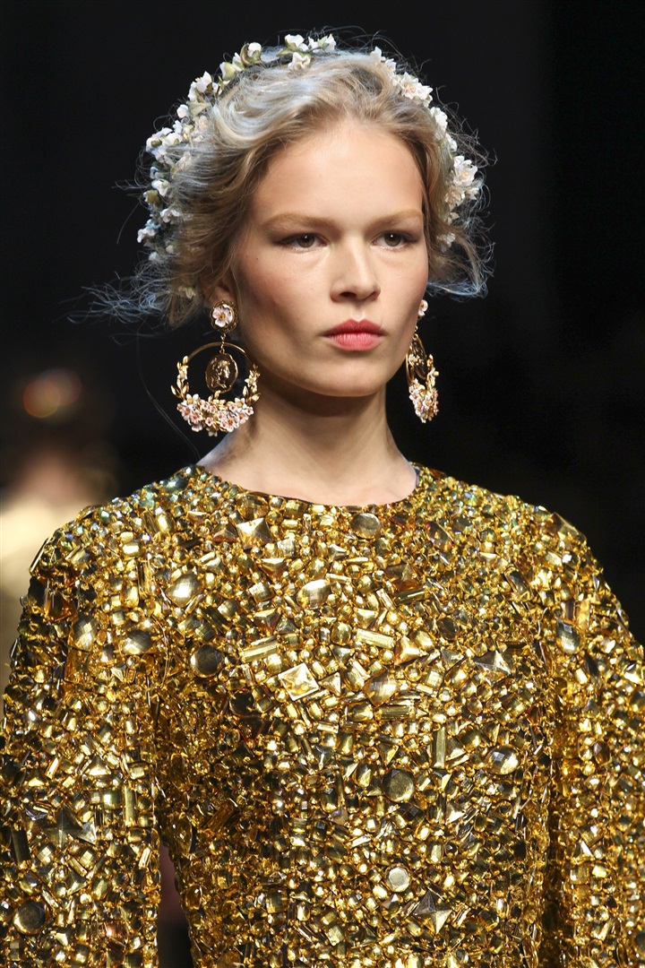 Dolce & Gabbana 2014 İlkbahar/Yaz Detay