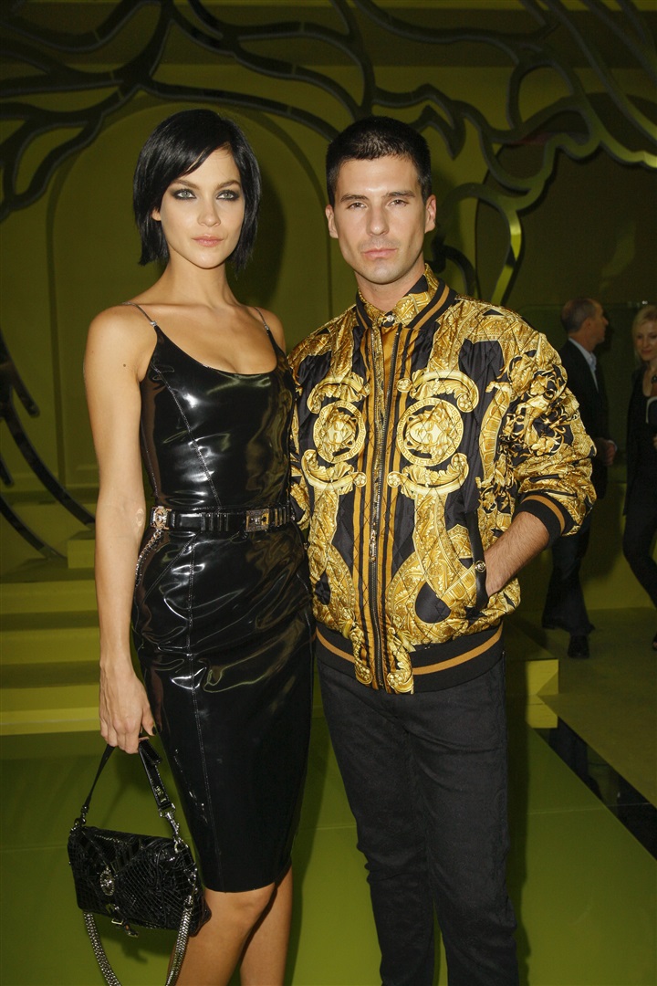 Versace 2014 İlkbahar/Yaz Ön Sıradakiler