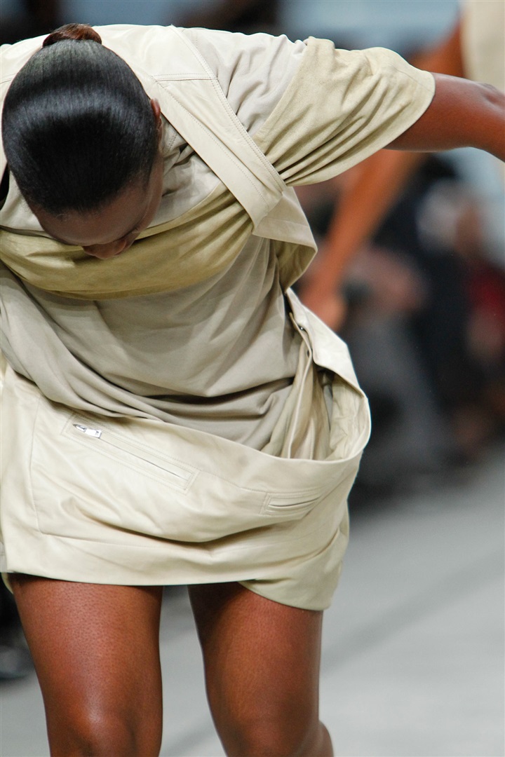 Rick Owens 2014 İlkbahar/Yaz Detay