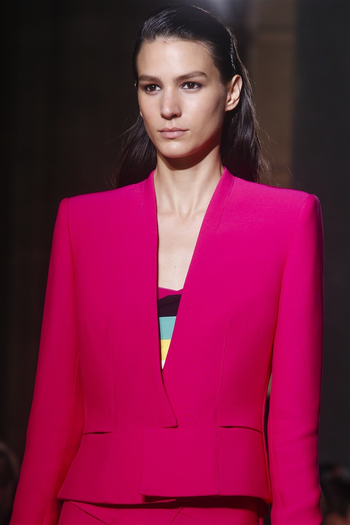 Roland Mouret 2014 İlkbahar/Yaz Detay