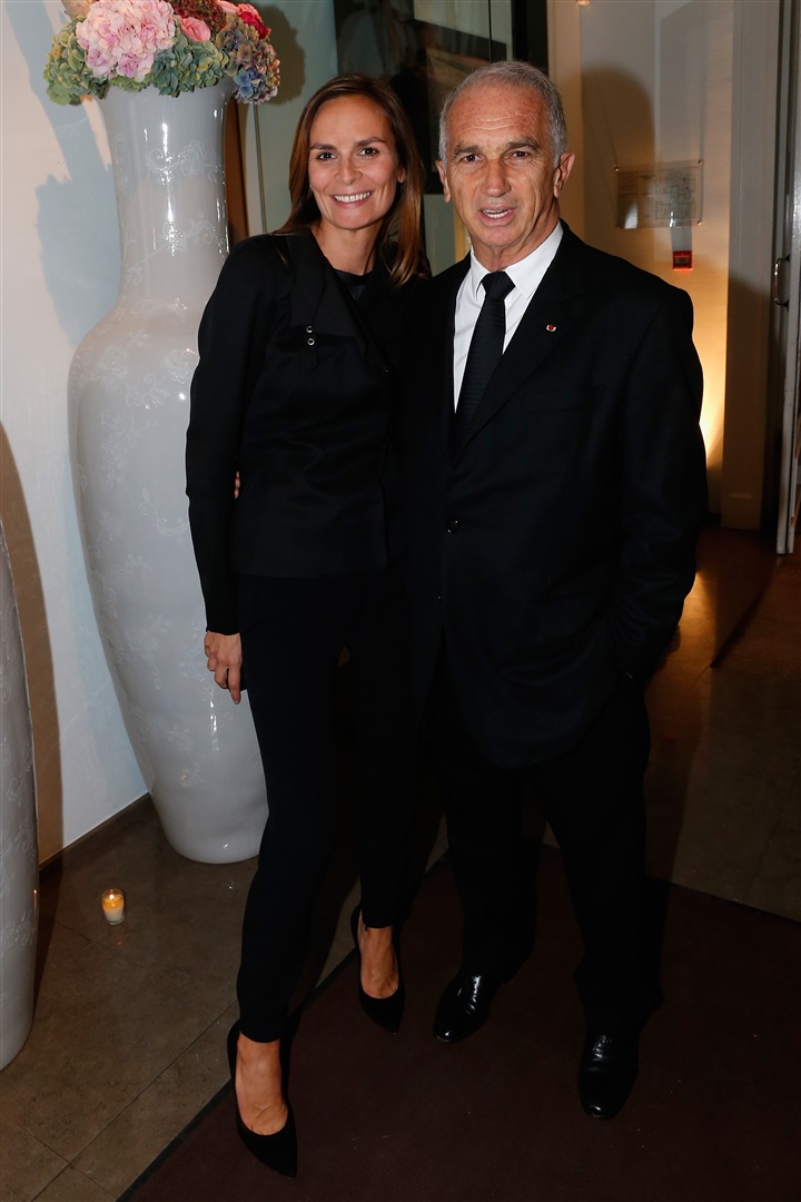 Carla Bruni ve  Emmanuelle Alt'ın düzenlediği Bulgari daveti.
