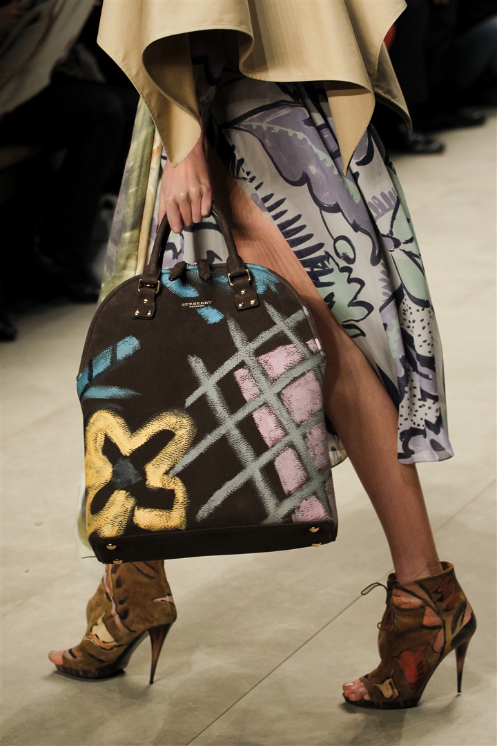 Burberry Prorsum 2014-2015 Sonbahar/Kış Detay