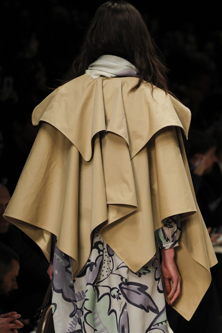 Burberry Prorsum 2014-2015 Sonbahar/Kış Detay