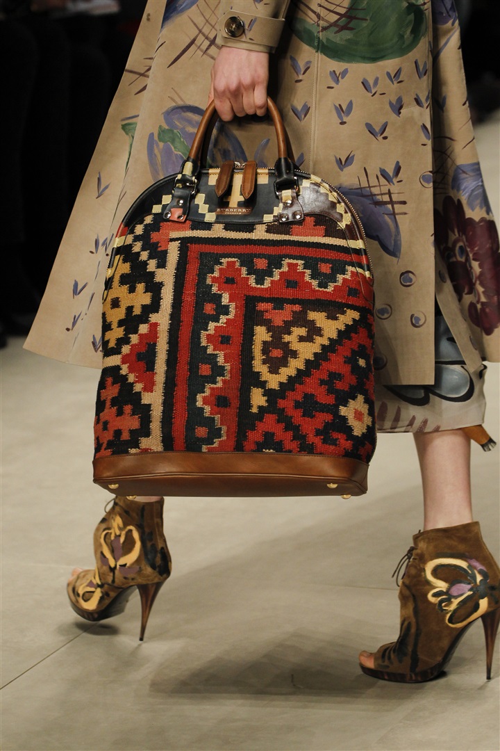 Burberry Prorsum 2014-2015 Sonbahar/Kış Detay