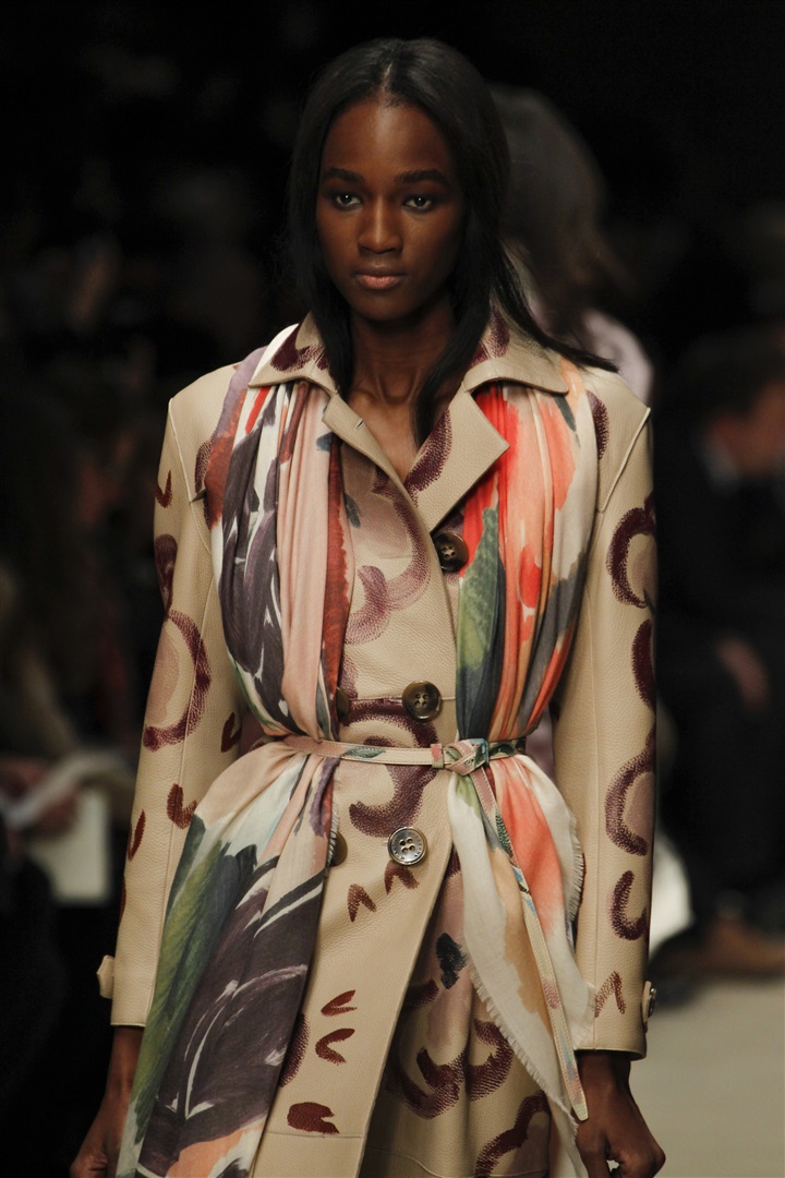 Burberry Prorsum 2014-2015 Sonbahar/Kış Detay