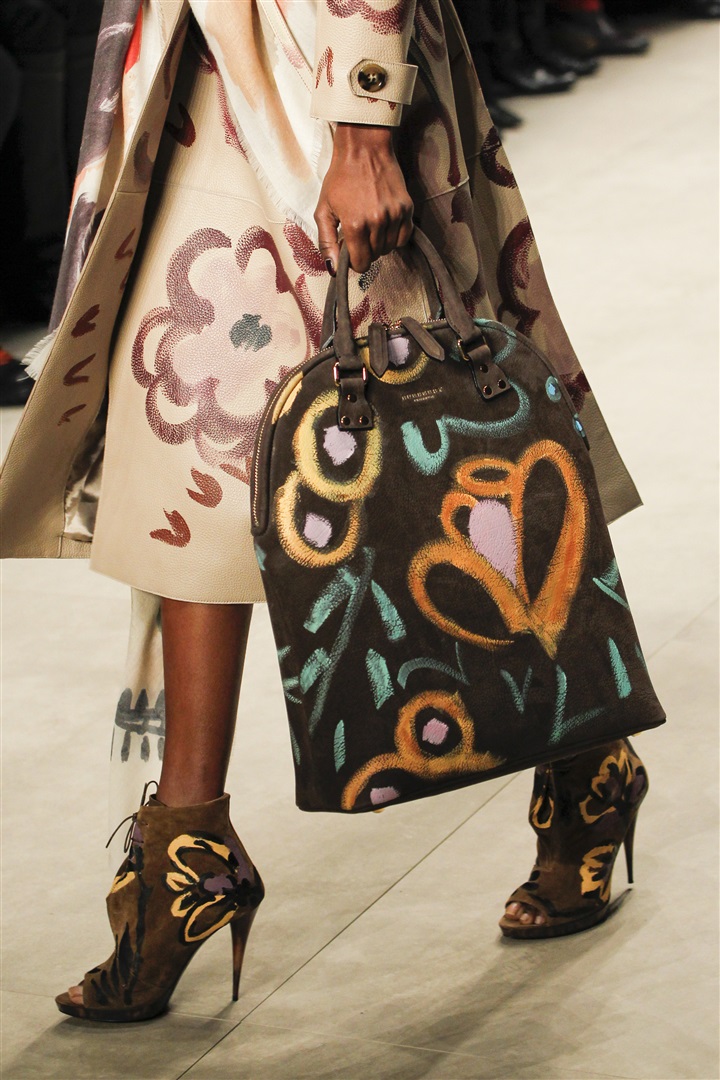 Burberry Prorsum 2014-2015 Sonbahar/Kış Detay