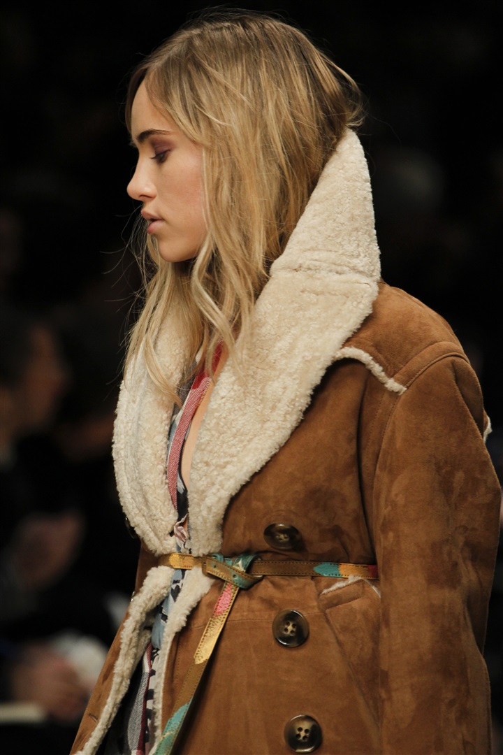 Burberry Prorsum 2014-2015 Sonbahar/Kış Detay