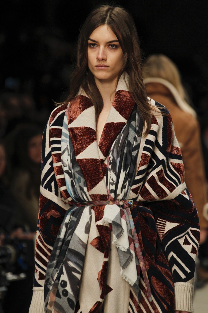 Burberry Prorsum 2014-2015 Sonbahar/Kış Detay