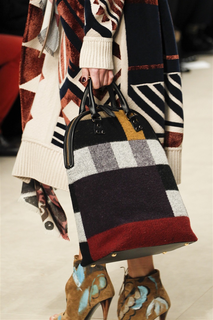 Burberry Prorsum 2014-2015 Sonbahar/Kış Detay