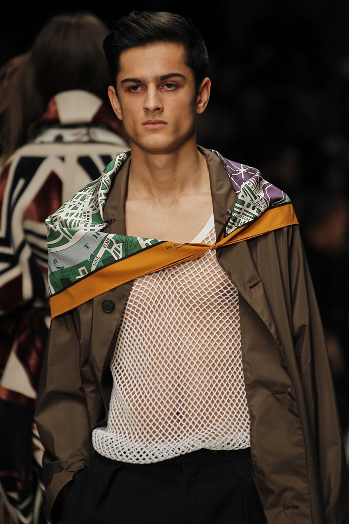 Burberry Prorsum 2014-2015 Sonbahar/Kış Detay