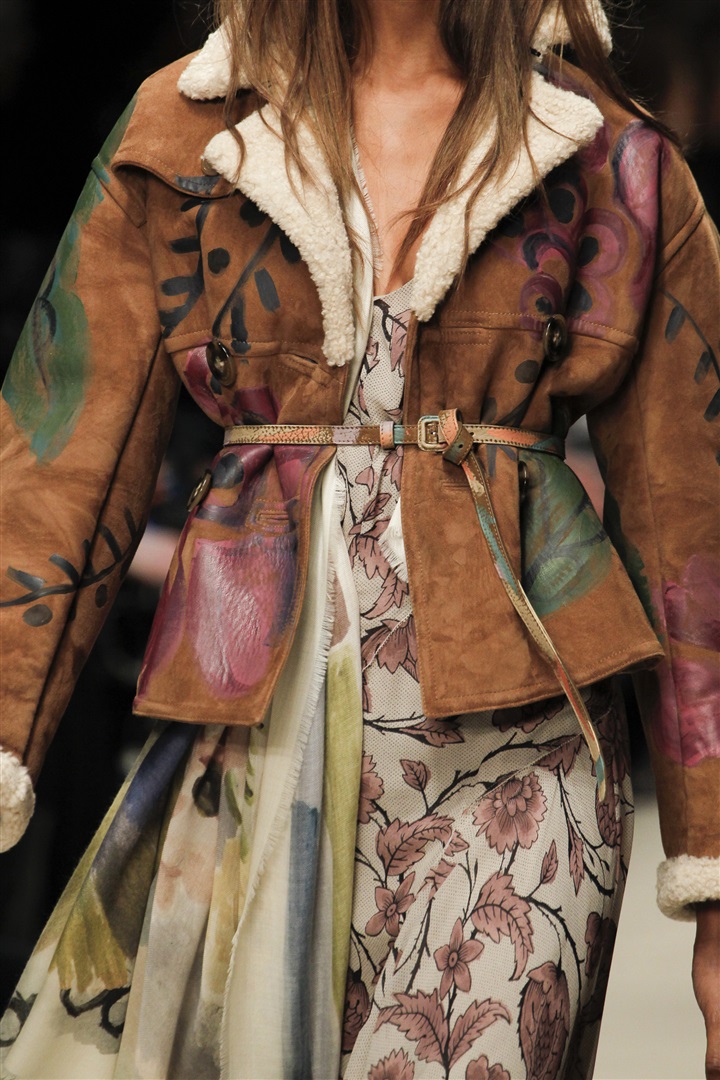 Burberry Prorsum 2014-2015 Sonbahar/Kış Detay