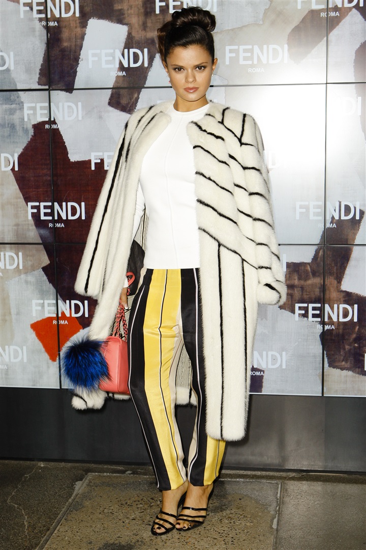 Fendi 2014-2015 Sonbahar/Kış Ön Sıradakiler