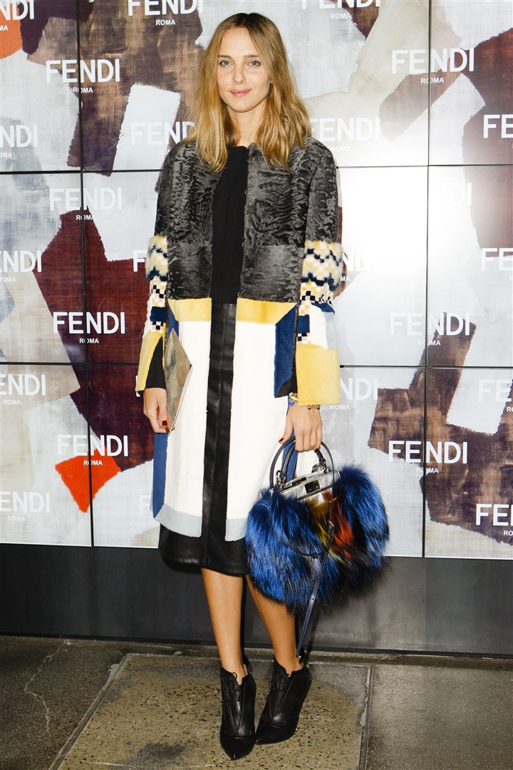 Fendi 2014-2015 Sonbahar/Kış Ön Sıradakiler