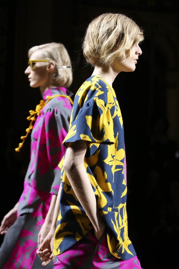 Dries Van Noten 2014-2015 Sonbahar/Kış Detay