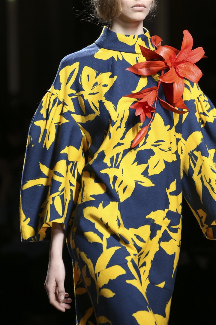 Dries Van Noten 2014-2015 Sonbahar/Kış Detay