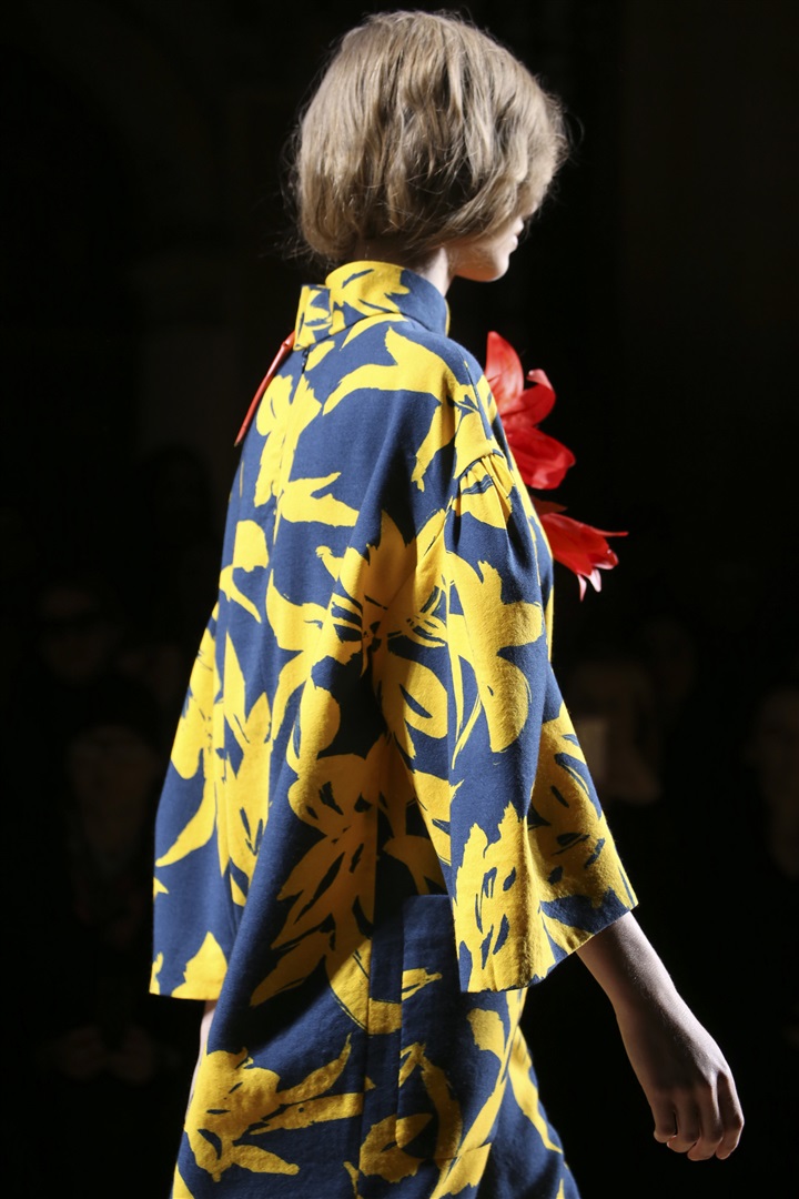 Dries Van Noten 2014-2015 Sonbahar/Kış Detay