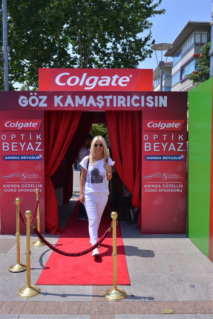 14 Haziran'da Bağdat Caddesi Colgate Anında Güzellik Partisi