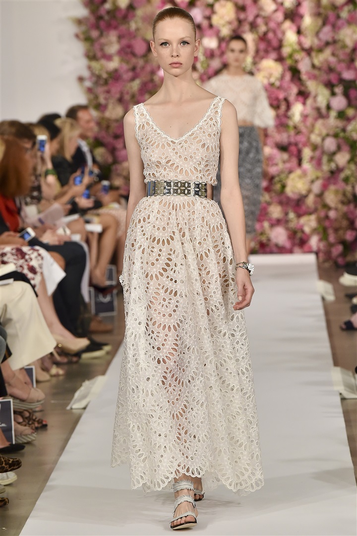 Oscar de la Renta 2015 İlkbahar/Yaz