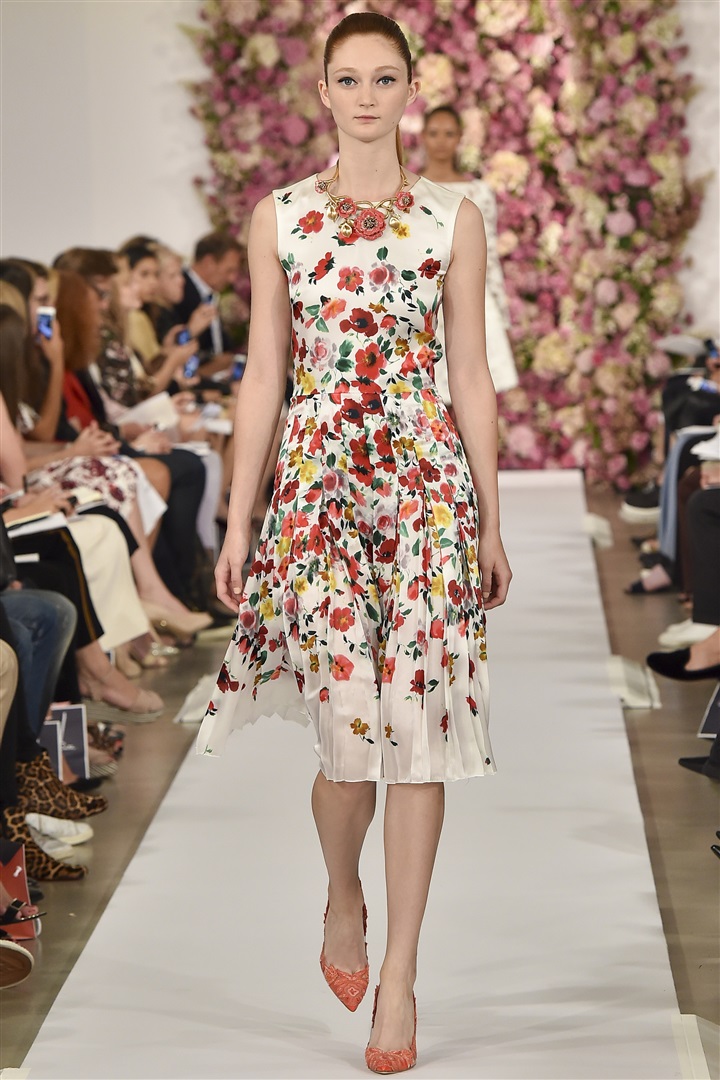 Oscar de la Renta 2015 İlkbahar/Yaz