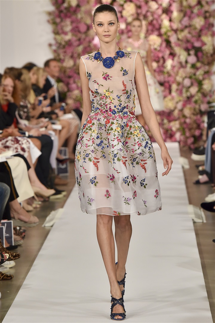 Oscar de la Renta 2015 İlkbahar/Yaz