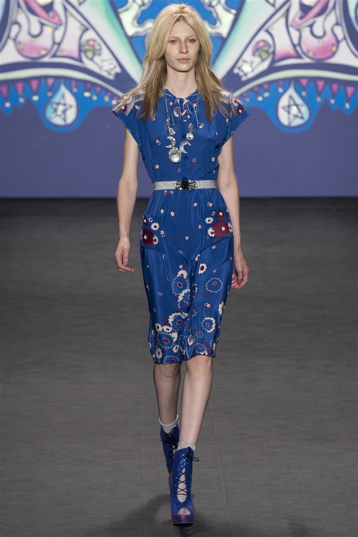 Anna Sui 2015 İlkbahar/Yaz