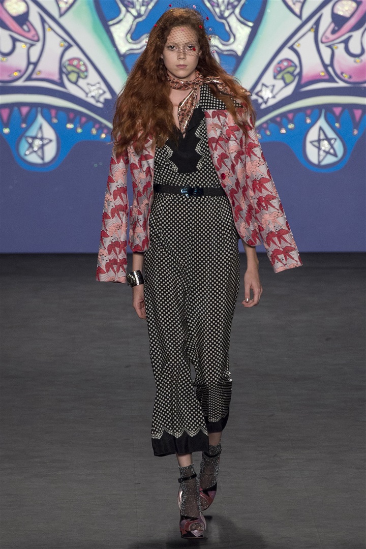 Anna Sui 2015 İlkbahar/Yaz