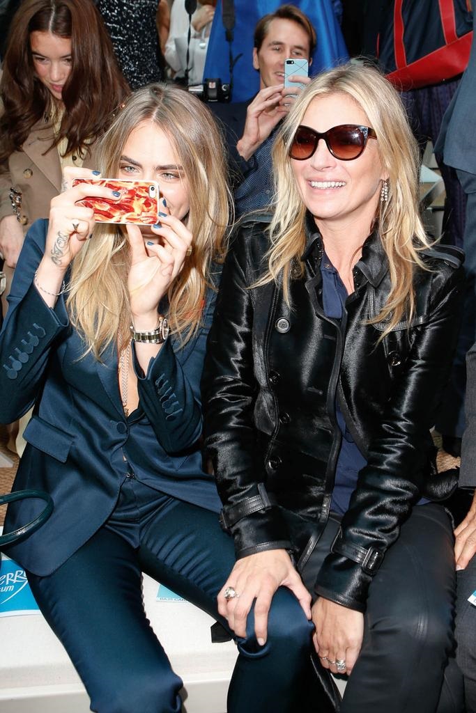 Cara Delevingne-Kate Moss